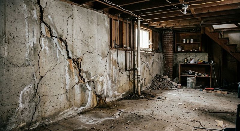 Basement Crack Repair in Flowery Branch, GA