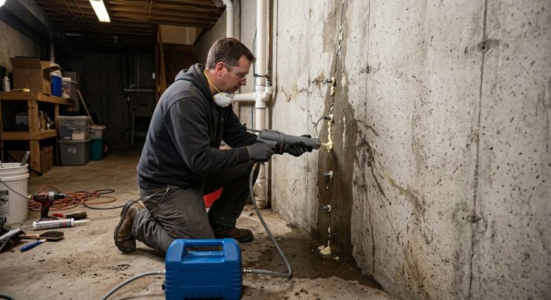 Basement Foundation Repair in Alpharetta, GA