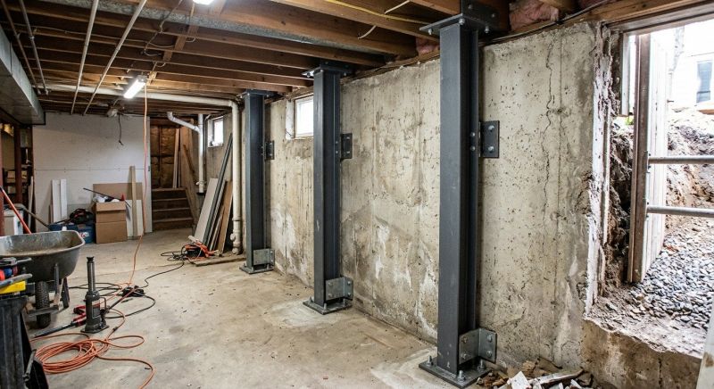 Basement Stabilization in Flowery Branch, GA