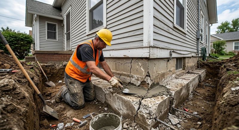 Building Foundation Repair in Commerce, GA
