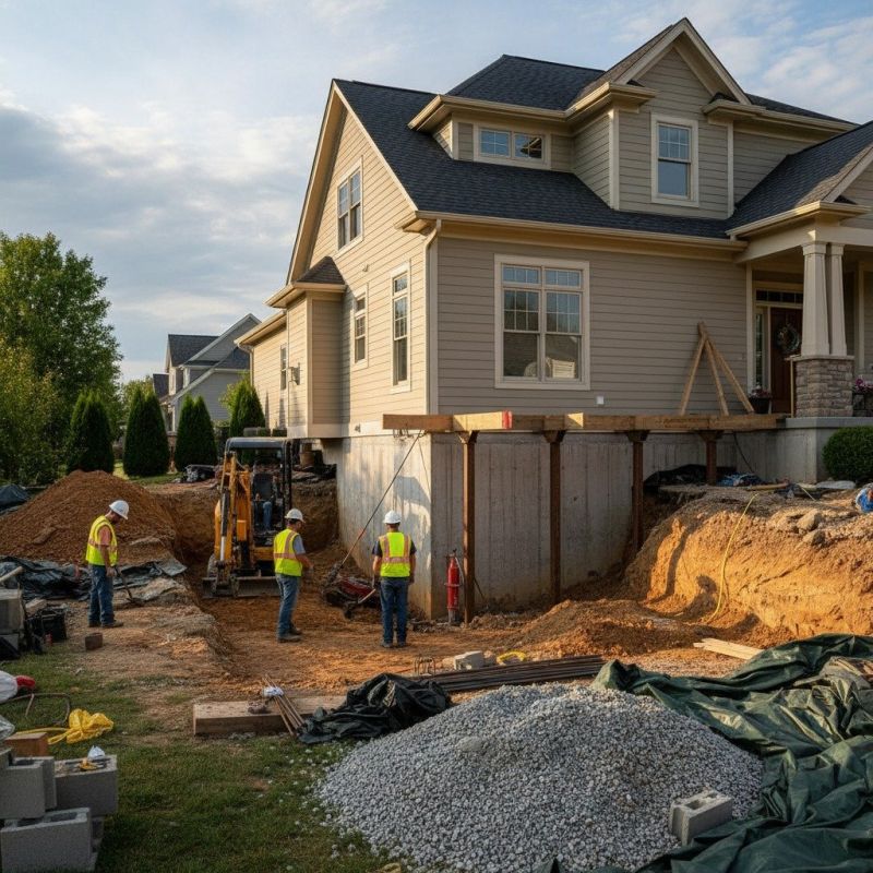 Building Foundation Repair in Cumming, GA