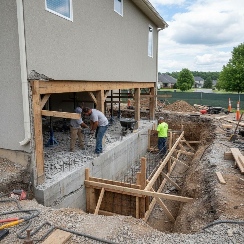 Building Foundation Repair in Maysville, GA