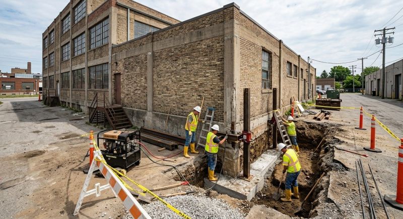 Building Foundation Repair in Suwanee, GA
