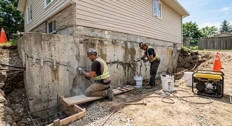 Concrete Foundation Repair in Alpharetta, GA