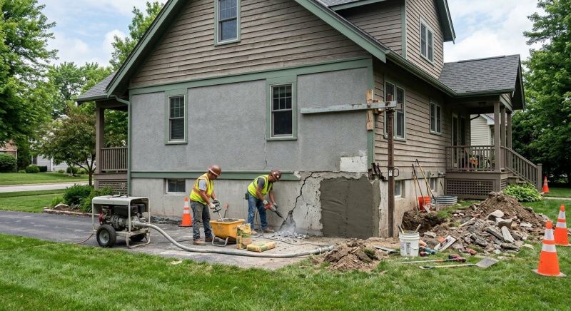 Concrete Foundation Repair in Jackson County, GA