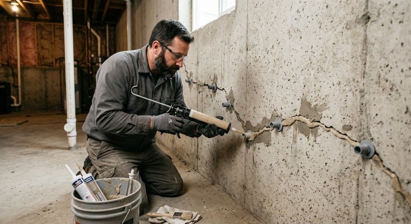 Cracked Foundation Repair in Buford, GA