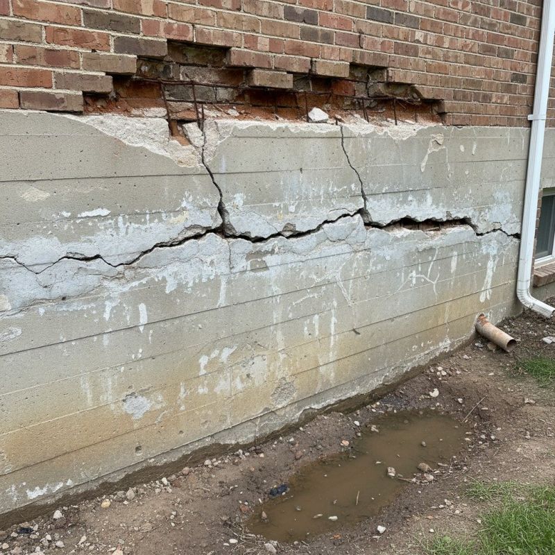 Cracked Foundation Repair in Jackson County, GA