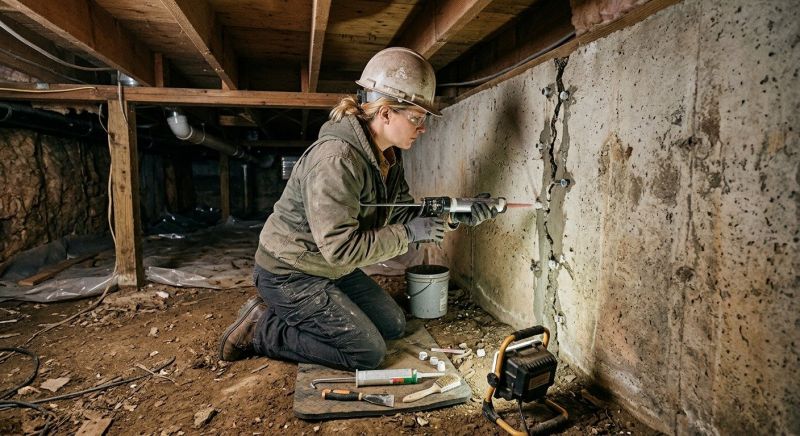 Crawlspace Foundation Repair in Dacula, GA