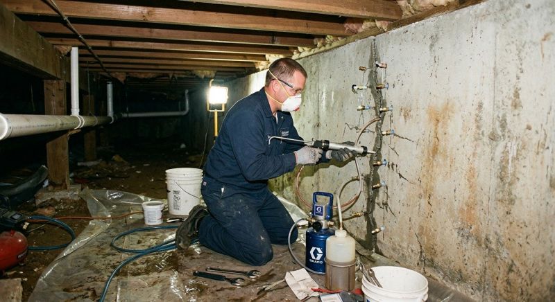 Crawlspace Foundation Repair in Hall County, GA