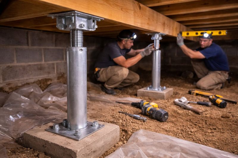Crawlspace Structural Repair in Flowery Branch, GA