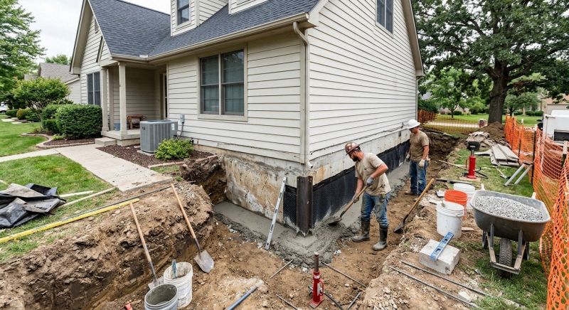 Exterior Foundation Repair in Flowery Branch, GA