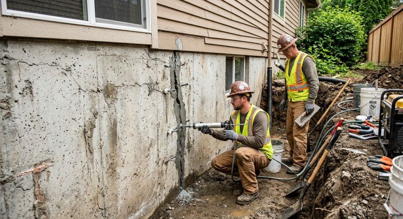 Foundation Cracks Repair in Flowery Branch, GA