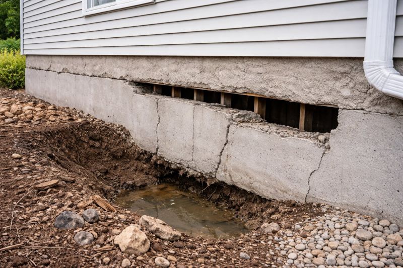Foundation Damage Repair in Lula, GA