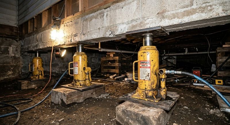 Foundation Jacking in Braselton, GA