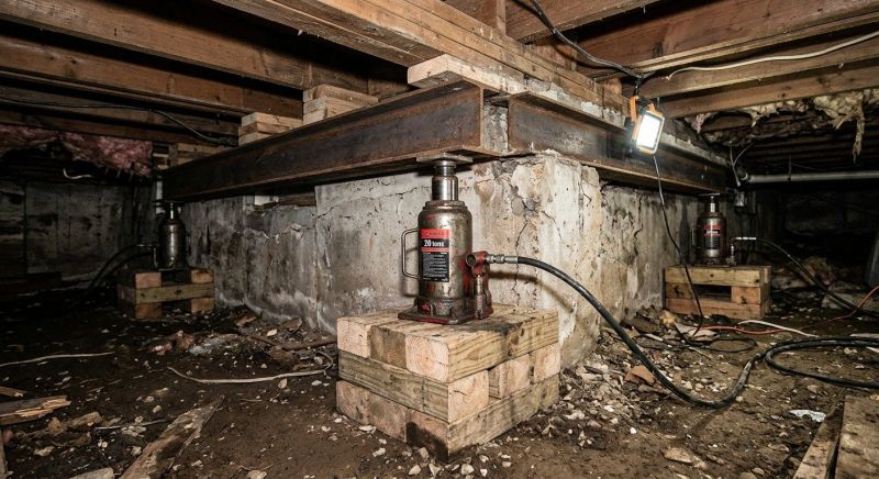 Foundation Jacking in Cumming, GA