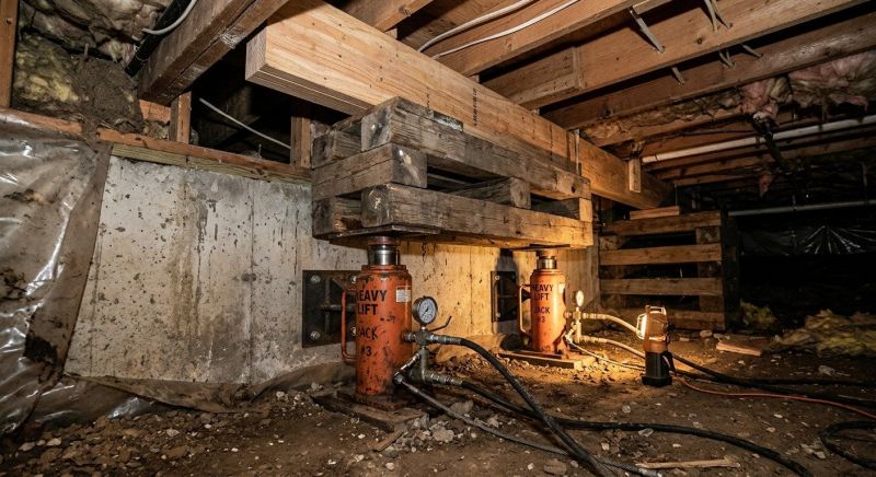Foundation Jacking in Dacula, GA