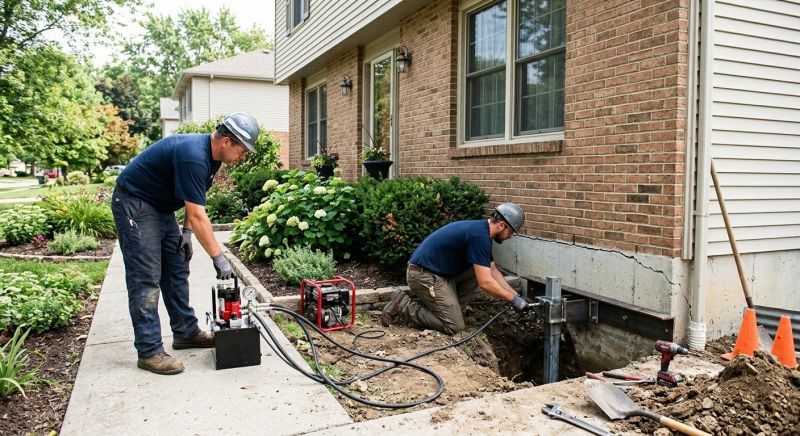 Foundation Jacking in Duluth, GA