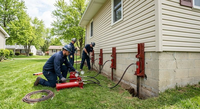 Foundation Jacking in Lawrenceville, GA