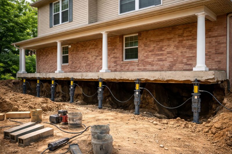 Foundation Jacking in Lawrenceville, GA