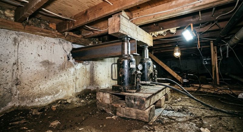 Foundation Jacking in Lilburn, GA