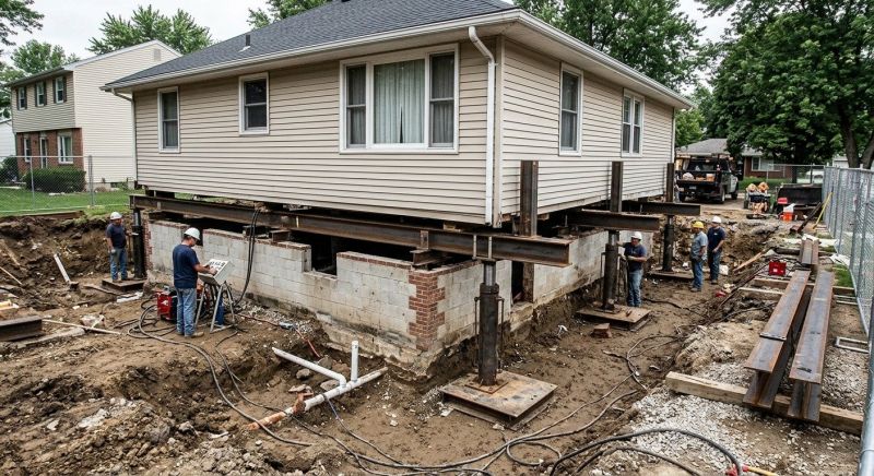 Foundation Lifting in Bethlehem, GA