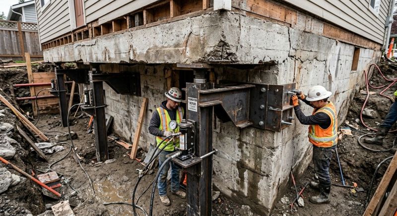 Foundation Lifting in Cumming, GA