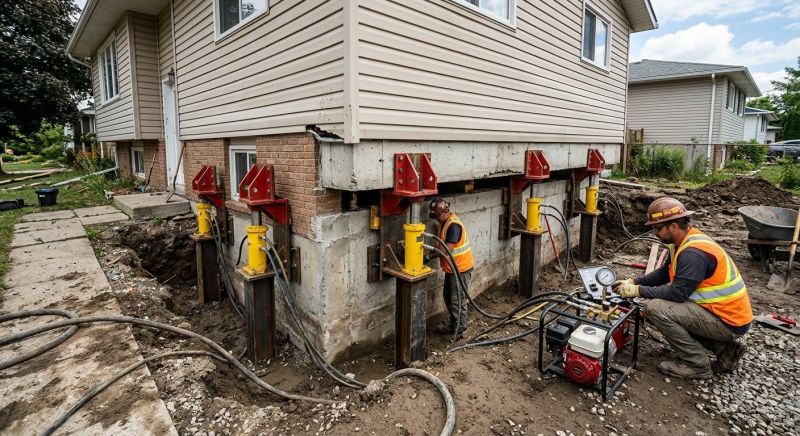 Foundation Lifting in Grayson, GA