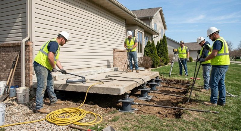 Foundation Lifting in Flowery Branch, GA