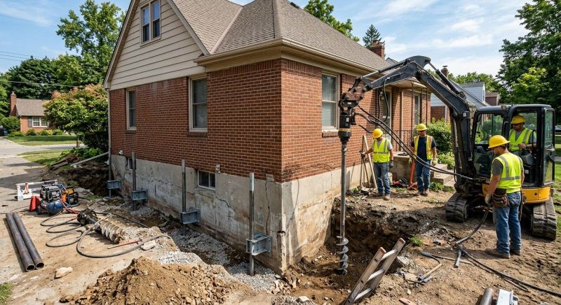 Foundation Stabilizing in Commerce, GA