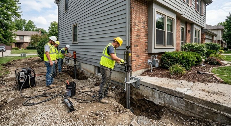 Foundation Stabilizing in Forsyth County, GA