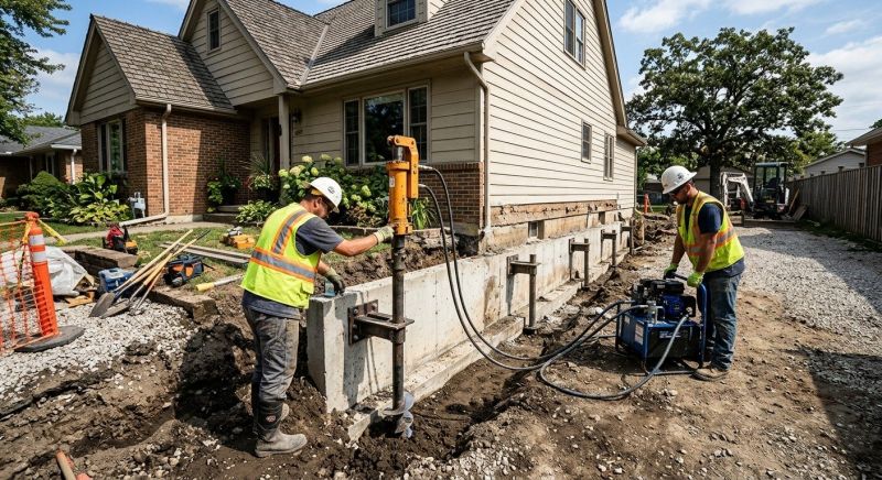 Foundation Stabilizing in Flowery Branch, GA