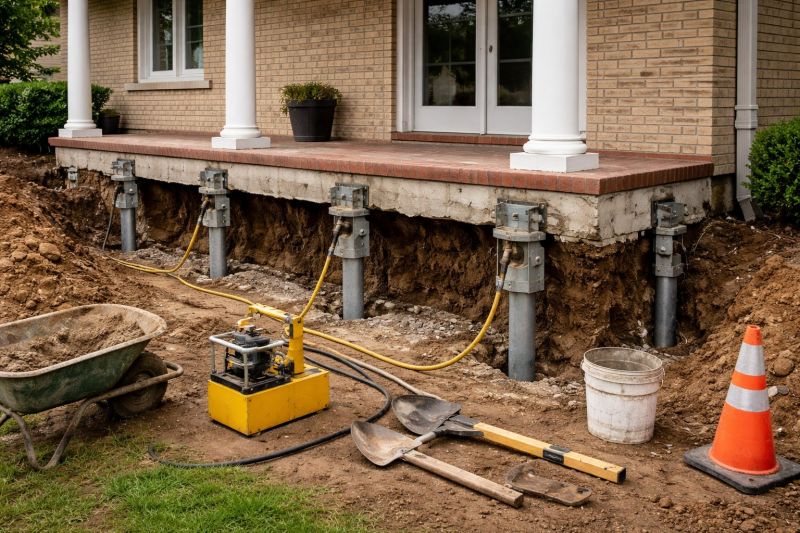 Foundation Stabilizing in Flowery Branch, GA