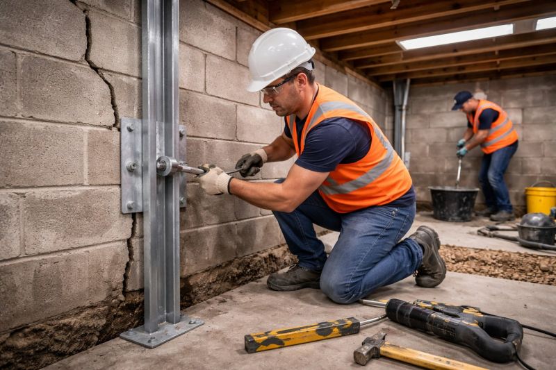 Foundation Structural Repair in Commerce, GA