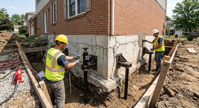 Foundation Structural Repair in Hoschton, GA