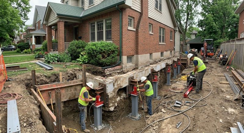 Foundation Underpinning in Flowery Branch, GA