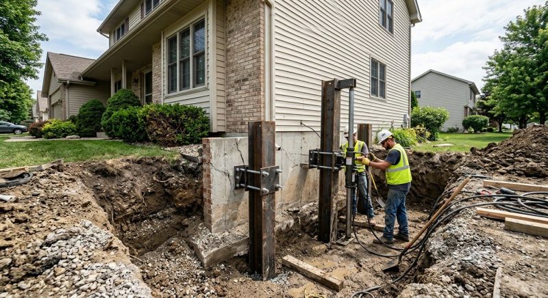 Foundation Underpinning in Flowery Branch, GA