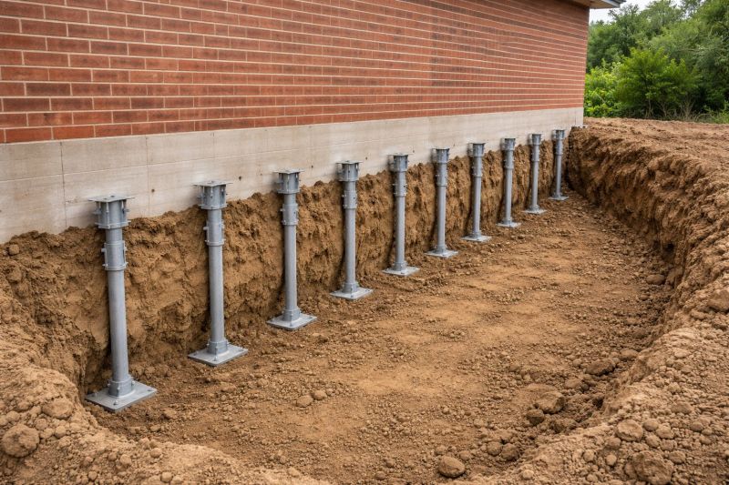 Helical Pile Installation in Flowery Branch, GA