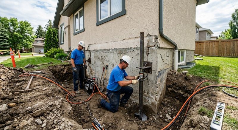 Helical Pile Installation in Flowery Branch, GA