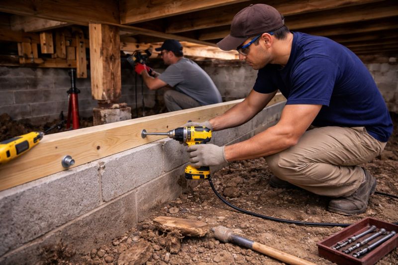 House Foundation Repair in Auburn, GA