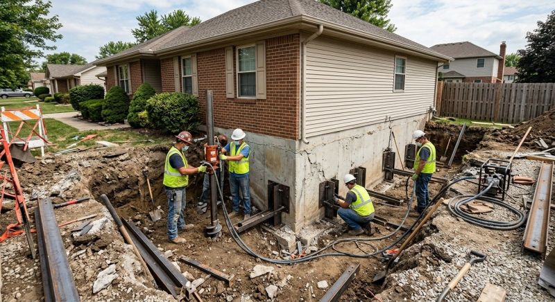 House Foundation Repair in Jefferson, GA