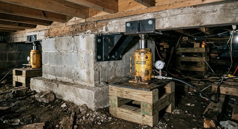 House Leveling in Jackson County, GA