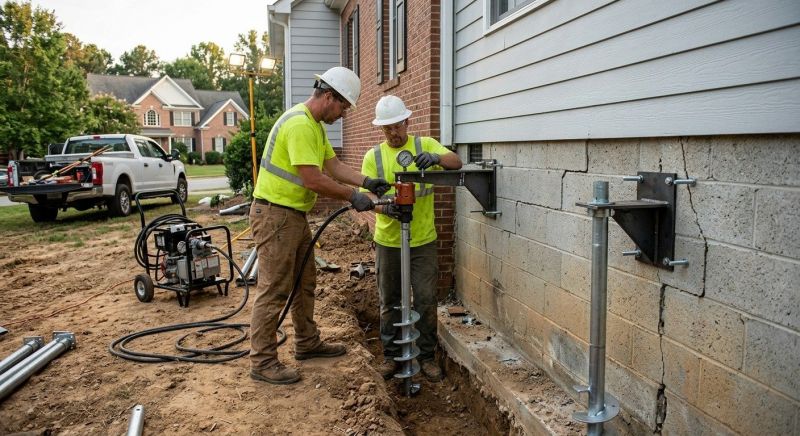 Piering Service in Flowery Branch, GA
