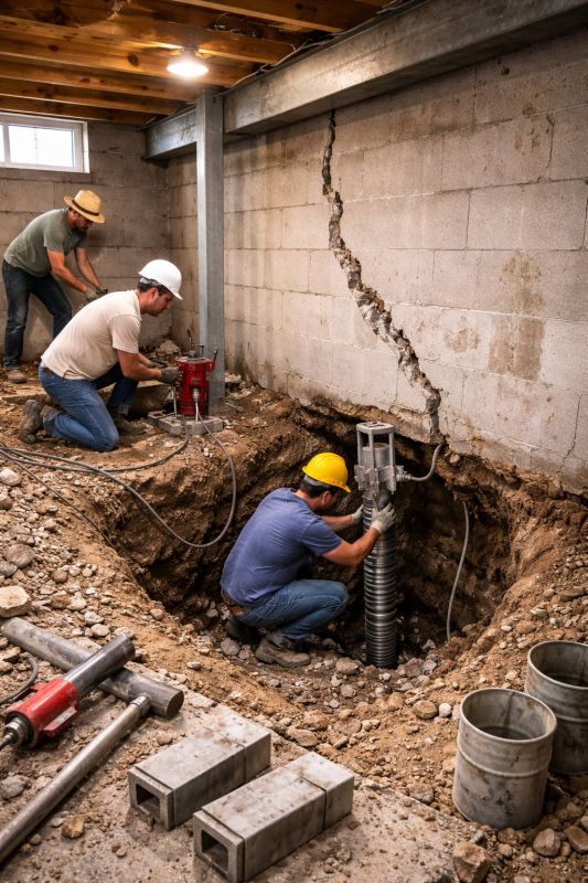 Piling Repair in Alpharetta, GA