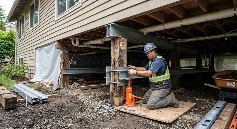 Piling Repair in Oakwood, GA