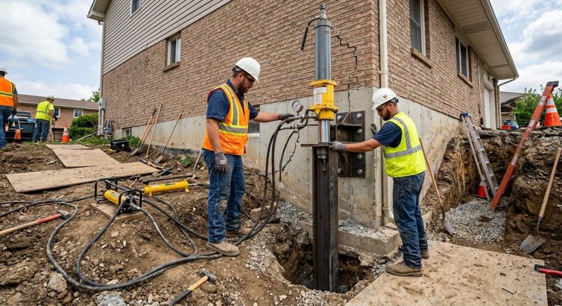 Settling Foundation Service in Lula, GA