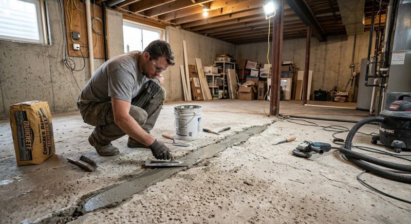 Slab Foundation Repair in Flowery Branch, GA
