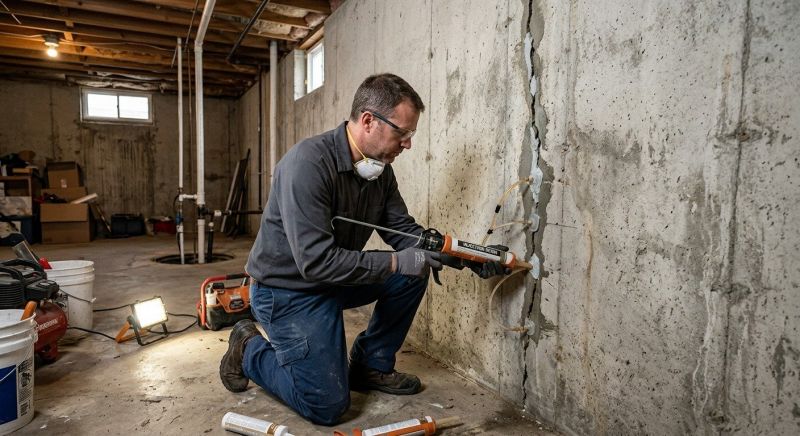 Structural Crack Repair in Flowery Branch, GA