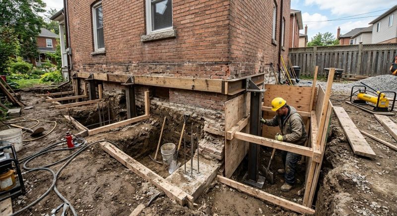 Underpinning Repair in Flowery Branch, GA